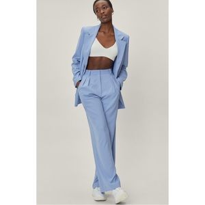 Nasty Gal Baby Blue Tailored Trousers